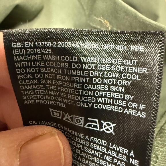 The North Face Mens Printed Class V Fanorak M Green Hiking Outdoors Gorpcore - Picture 9 of 14